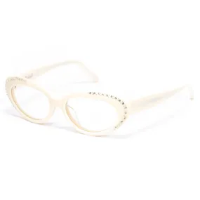 Agent Provocateur Ladies Cat Eye Clear Eyeglasses AP20C8OPT