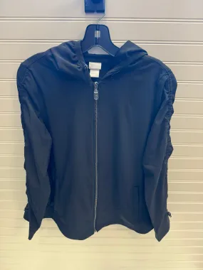 Athletic Jacket By Chicos In Black, Size: M