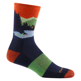 Darn Tough Close Encounters Micro Crew Midweight Hiking Sock (Men's) - Eclipse