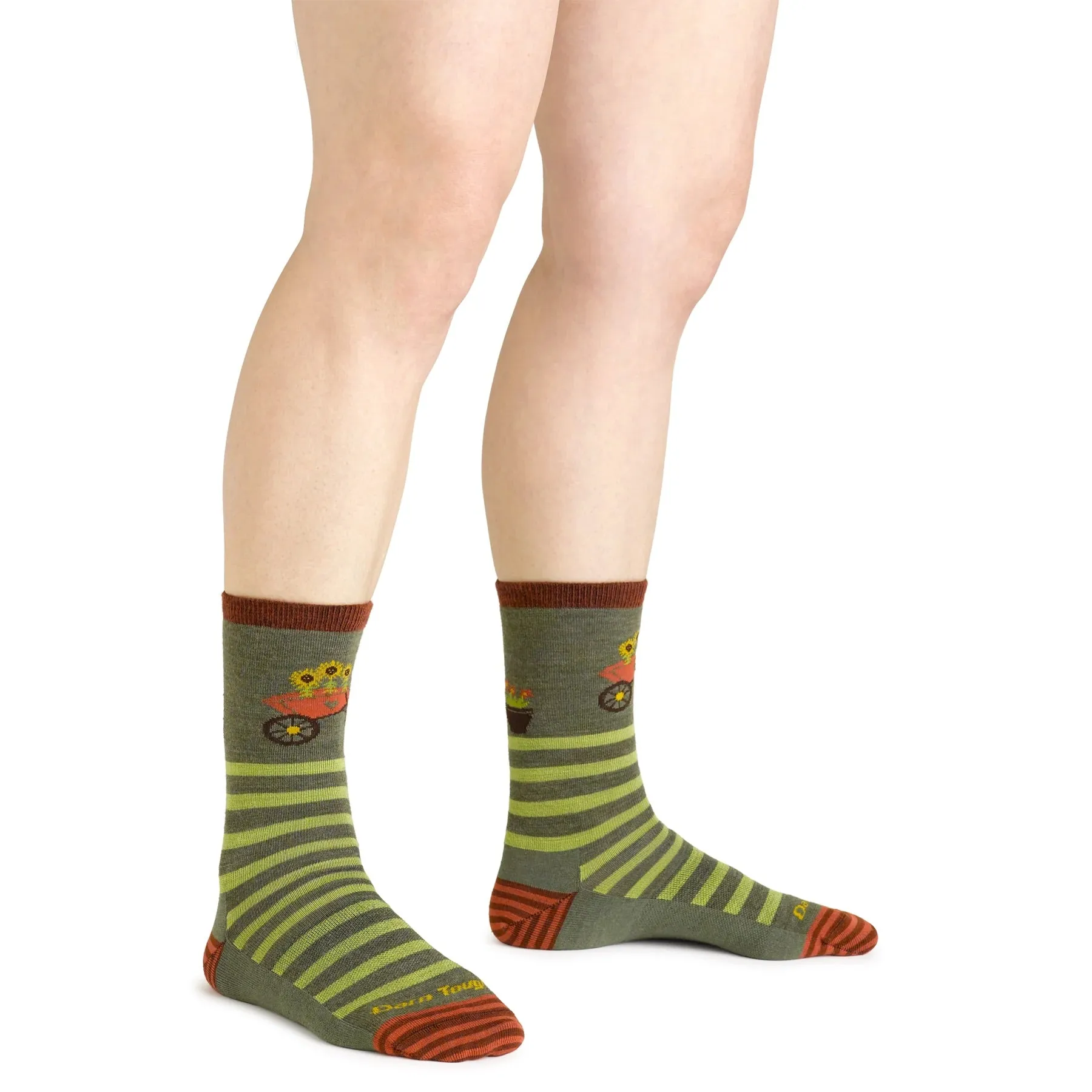 Darn Tough Women's Animal Haus Crew Lightweight Lifestyle Sock 6037 - Clover