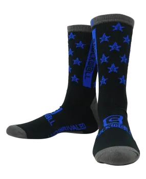 Thin Blue Line Socks